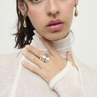 Rounded spiral ring