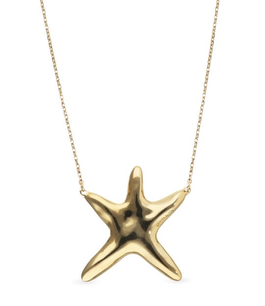 Long necklace with starfish
