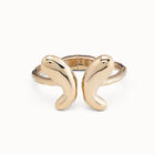 Bangle bracelet  with a central butterfly
