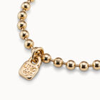 Beaded charm bracelet