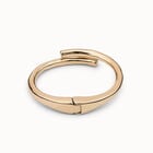 Tubular shaped bangle bracelet