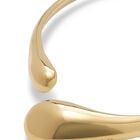 Necklace with irregular drops