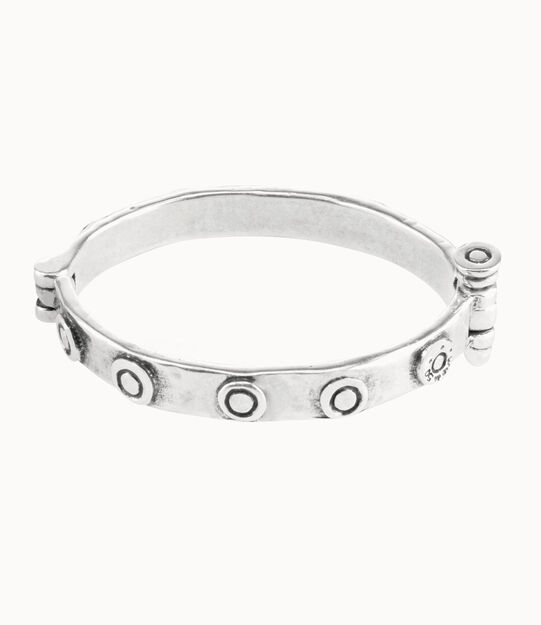 Pulsera bañada en plata de ley
