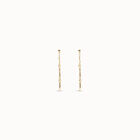 Drop eearrings with the iconic UNOde50 nail
