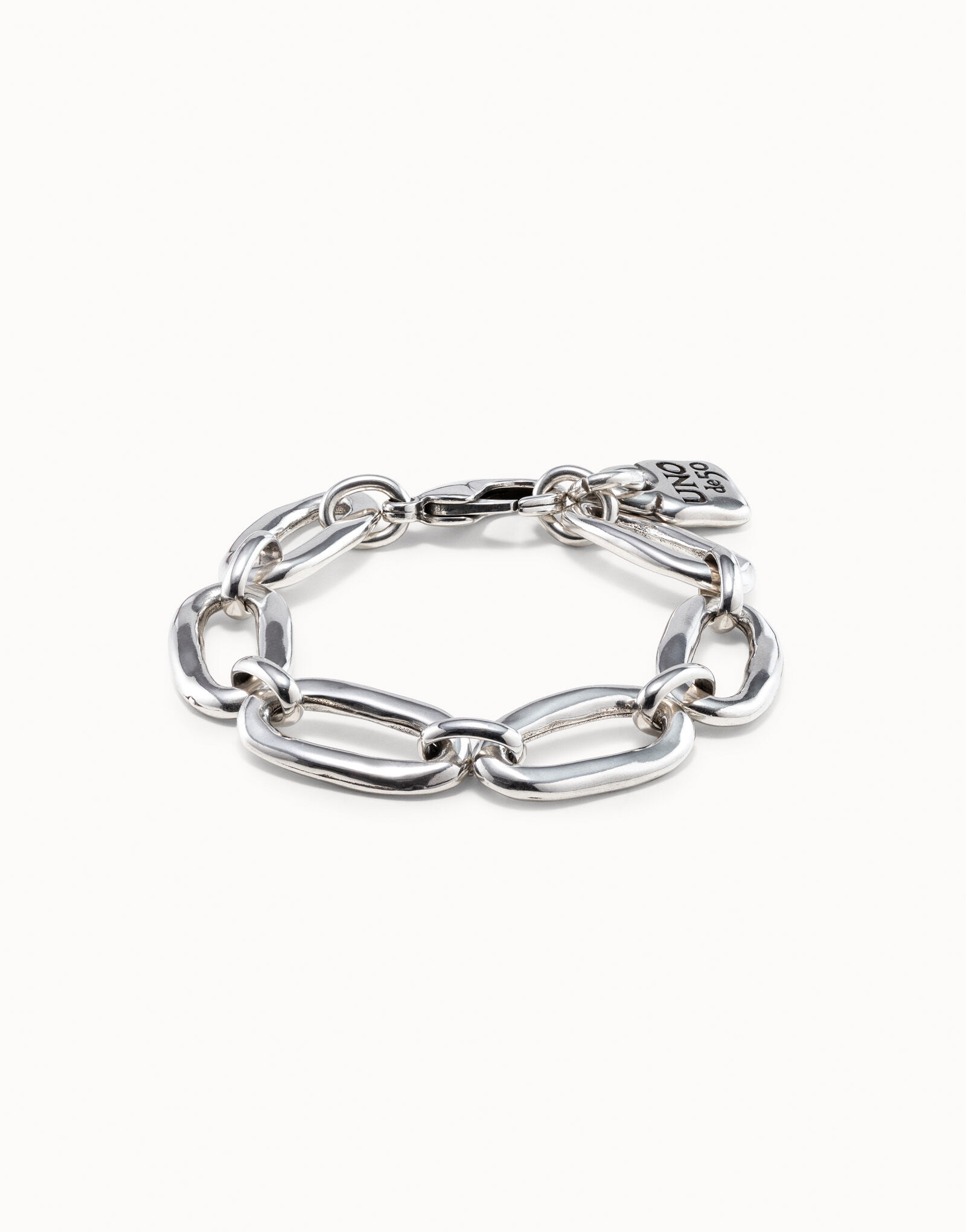 【BLACKPURPLE】Asothone Padlock Key Bangle Bracelet 2Pcs Silver Tone Stainless Steel Lover Heart Love Lock