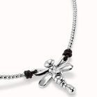 Short pendant necklace with dragonfly
