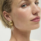 Oversized Teardrop Stud Earrings