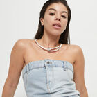 Sculpted Choker Necklace
