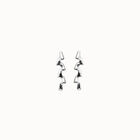 Elongated zigzag earrings