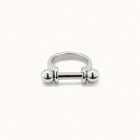 Wide ring with textured finish