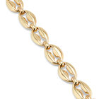Small oval link chain bracelet
