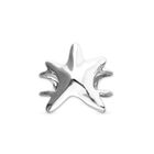Doble bangle bracelet with starfish
