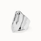 Bangle bracelet with manta ray structure