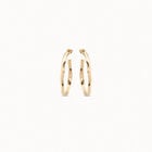 Open hoop earrings