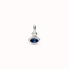 Charm with blue crystal