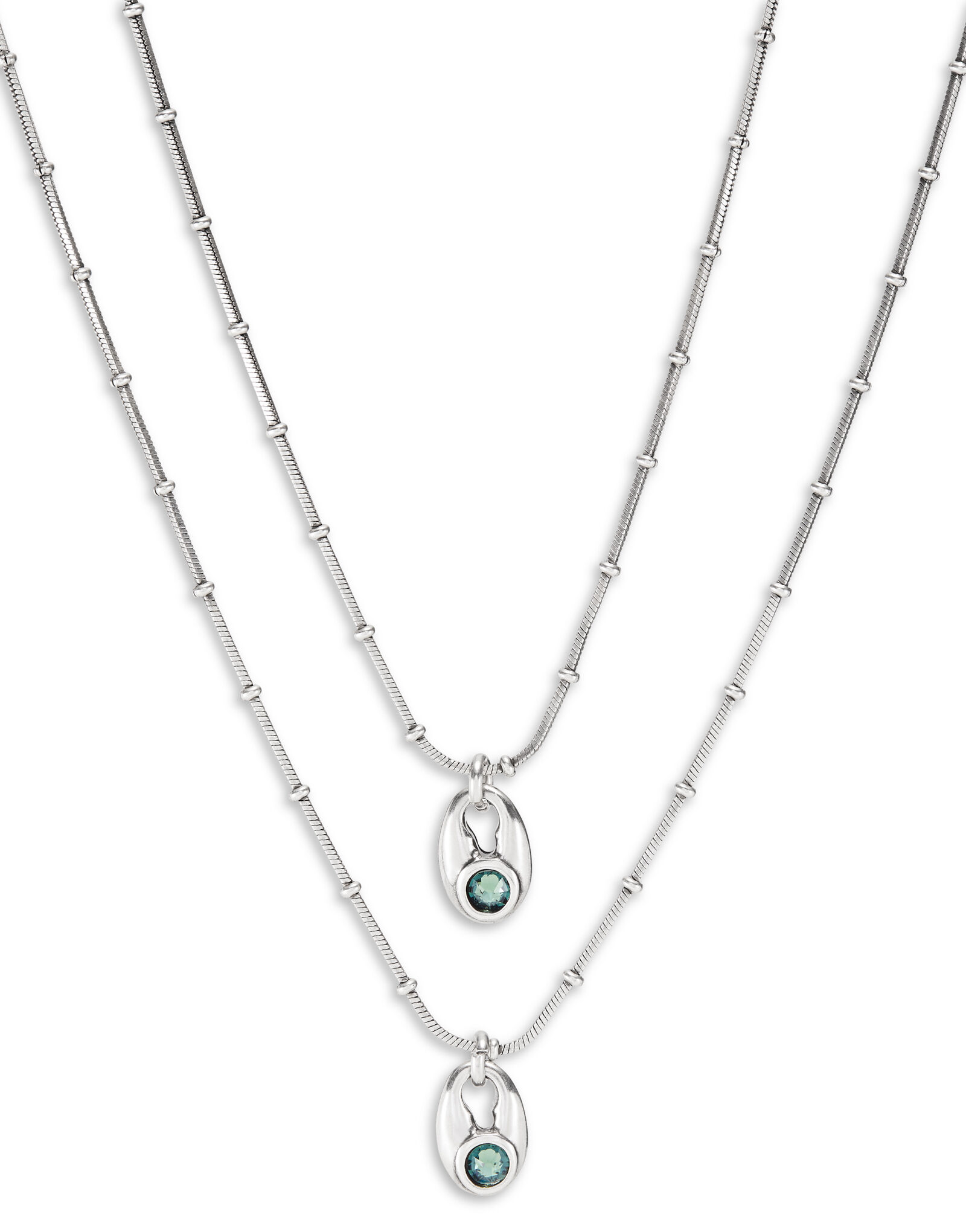Buy online silver necklace