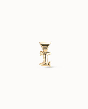 18K gold-plated Personalization collection charm