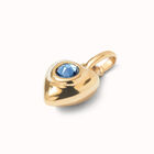 Charm with blue crystal