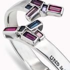 Cuff bracelet with crystals
