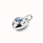 Charm with blue crystal