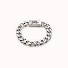 Cuban curb link chain bracelet