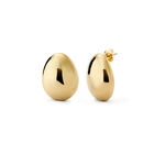 Oversized Teardrop Stud Earrings