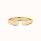 Bangle bracelet with square shape