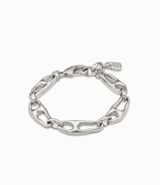 18K gold-plated link bracelet