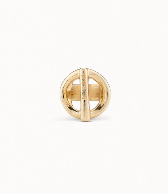 Anillo bañado en oro 18k