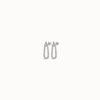 Drop earrings with topaz