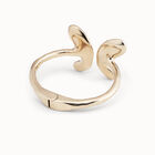 Bangle bracelet  with a central butterfly