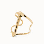 Cuff bracelet with manta ray structure