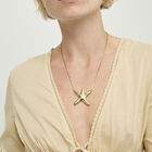 Medium necklace with starfish