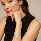 Bracelet with central link with topaz and small links