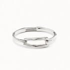 Bangle bracelet with buckle