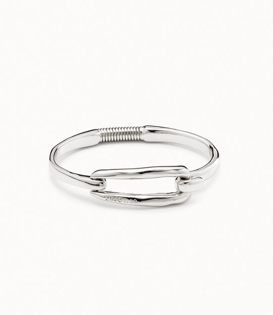 Pulsera bañada en plata de ley