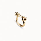 Wide ring with textured relief