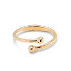Bangle bracelet with inner spring