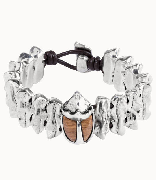 Sterling silver-plated bracelet