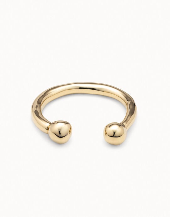 Pulsera ba&ntilde;ada en oro de 18k