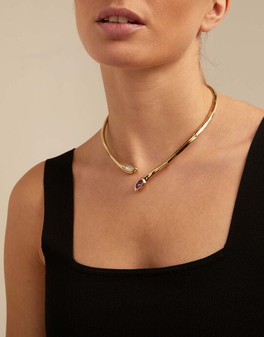 Necklace Spring, Golden, large