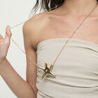 Long necklace with starfish