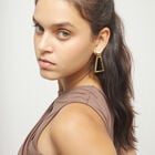 Triangular earrings