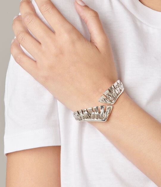 Feather in the breeze, Silver, large