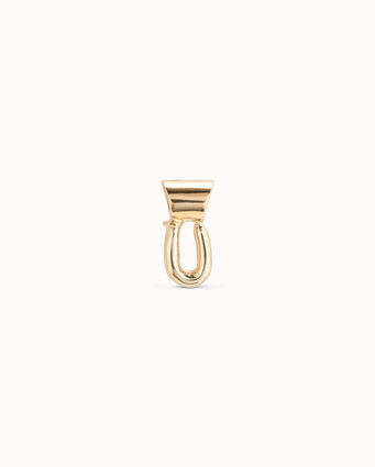 18K gold-plated Personalization collection charm