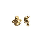 Teardrop Cluster Stud Earrings