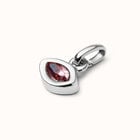 Charm with pink crystal