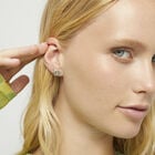 Stud earrings with a butterfly shape