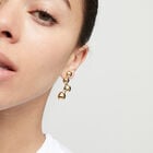 Drop earrings with beads