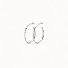Open hoop earrings